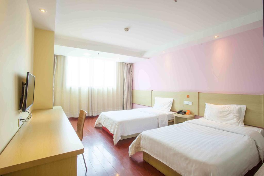 7Days Inn Changsha Wuyi Avenue Yunajialing Metro Station Zimmer foto